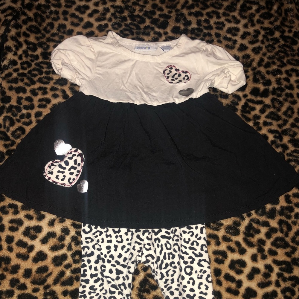 Girls leopard 2 price outfit